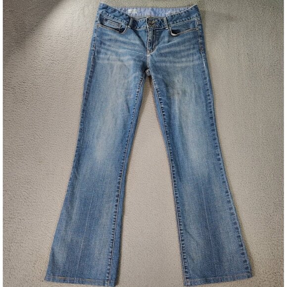 Gap 1969 Jeans Women's Size 30/10L Blue Perfect Boot Faded Casual Workwear - Picture 1 of 11